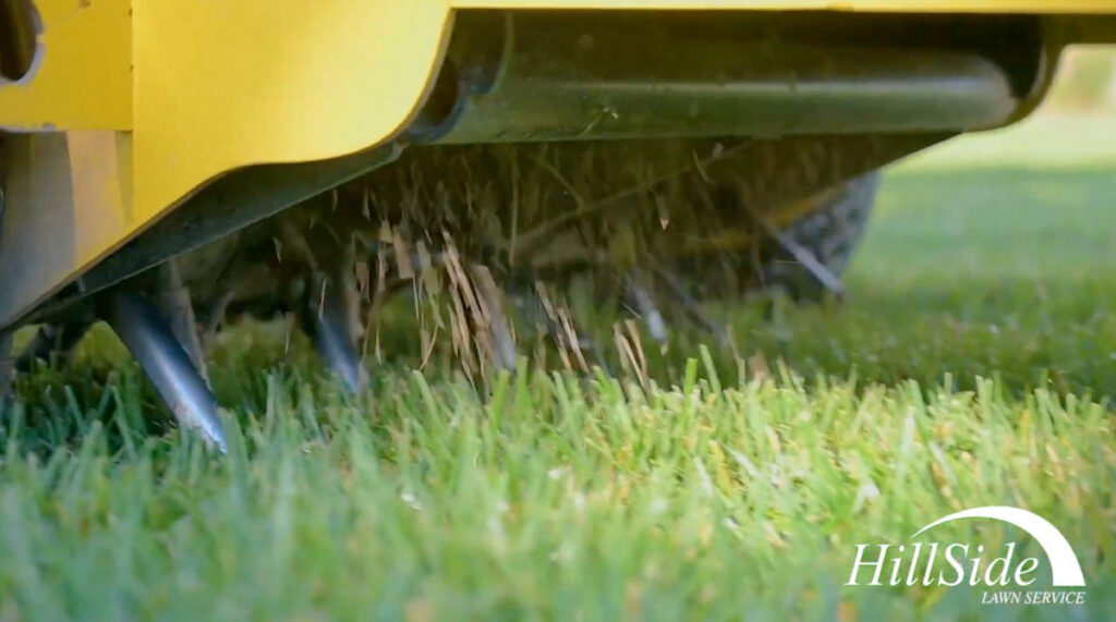 aeration in progress